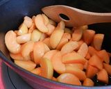 STAUBでアプリコットジャム作り方3写真