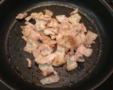 かぼちゃと豚バラの簡単醤油麹炒め♪作り方1写真