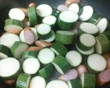 農家の嫁が作った、簡単ズッキーニ炒め作り方3写真