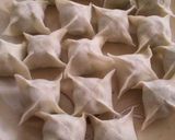 じゃがいもとうずら卵のワンタン包み揚げ作り方4写真