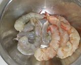 エビとアスパラの春巻き　バジルマヨソース作り方1写真