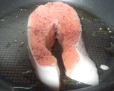 サーモンステーキ作り方1写真