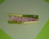 エビとアスパラの春巻き　バジルマヨソース作り方3写真