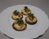 簡単おつまみ♪いぶりがっこチーズリッツ作り方4写真