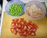 ほたて貝柱と枝豆の冷製パスタ作り方1写真