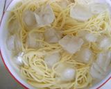 ほたて貝柱と枝豆の冷製パスタ作り方4写真