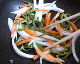 豆腐ステーキの甘酢野菜あんかけ作り方5写真