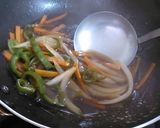豆腐ステーキの甘酢野菜あんかけ作り方7写真