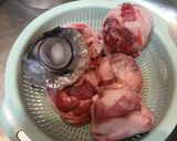 旦那君の☆まぐろ目玉の煮付け作り方1写真