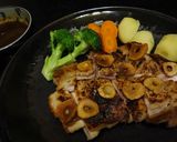 和民風パリパリチキンガーリックカレー醤油作り方10写真