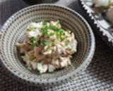 ひよこ豆の粒マスタードとハムのサラダ♪作り方8写真