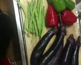 夏野菜の素揚げひたし作り方1写真