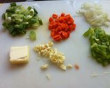 夏に出番！鶏の醤油バターチャーハン作り方2写真