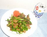 パパのニラレバー作り方5写真