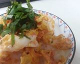 【ズボラ飯】鮭フレーク卵焼き丼作り方4写真