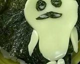 キャラ弁～まさる～なめこ作り方1写真