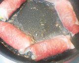 お弁当☆アスパラの豚肉巻き蜂蜜オイスター作り方4写真