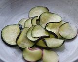茄子と鮭の冷や汁作り方1写真