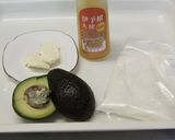 アボカドとクリームチーズのパンケーキ作り方1写真