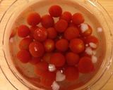 夏のおもてなし前菜♡プチトマトのマリネ作り方3写真