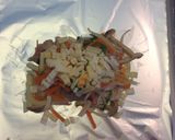 作り置きOK！鶏と野菜のホイル焼き作り方4写真