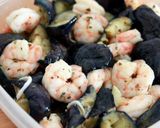 揚げ茄子とトマトのナンプラー甘酢漬け。作り方3写真