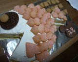 お食い初め　めでたいケーキ作り方8写真