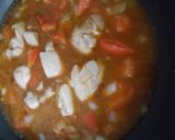 茄子と鶏肉のトマト煮込み風パスタ作り方10写真