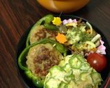 お弁当に♪冷凍ハンバーグでピーマン肉詰め作り方7写真