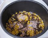 塩昆布で♪　ツナ＆コーンの炊き込みご飯作り方2写真