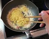 カルボナーラ 簡単濃厚 牛乳作り方5写真