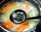 ベーコンとごろごろ野菜のスープ作り方7写真