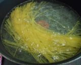 健康野菜、丘わかめのスタミナパスタ作り方6写真