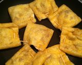 詰めて焼くだけ★パリパリあげ納豆作り方3写真