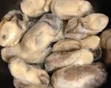 冷凍かきでしぐれ煮❁作り方1写真