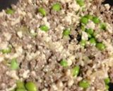 枝豆入り豆腐肉味噌そぼろ❁作り方2写真