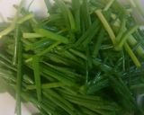 塩味♪簡単ネギ卵炒めじゃがいも入り作り方3写真