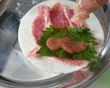 【餃子の皮】豚シソ巻き３種作り方8写真