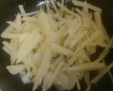 塩味♪簡単ネギ卵炒めじゃがいも入り作り方5写真