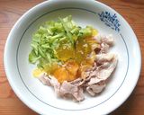 冷しゃぶサラダのマンゴージュレ酒かけ☆作り方6写真