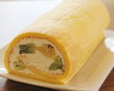 チーズクリームの米粉ロールケーキ作り方13写真