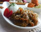 豚しゃぶ肉で柔らか生姜焼き定食♬作り方9写真