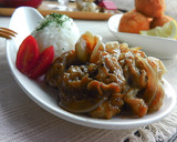 豚しゃぶ肉で柔らか生姜焼き定食♬作り方9写真