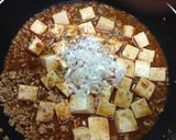 赤身肉を叩いて作るヘルシー本格麻婆豆腐作り方17写真