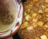 赤身肉を叩いて作るヘルシー本格麻婆豆腐作り方19写真