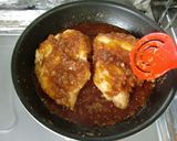 ★鶏の胸肉の玉ねぎソースソテーです。♪作り方8写真
