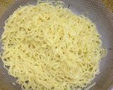 生中華麺・にら・豚バラ肉で☆焼きラーメン作り方8写真