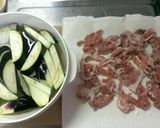 ご飯が進む＊豚肉と茄子の生姜味噌炒め作り方1写真