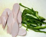 モヤシと魚肉ソーセージの牡蠣油＆マヨ炒め作り方1写真