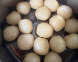 材料3つ！簡単玉こんにゃくの煮付け作り方4写真